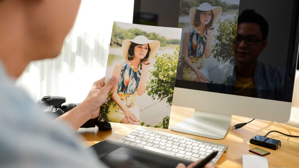 Digital Headshot Retouching