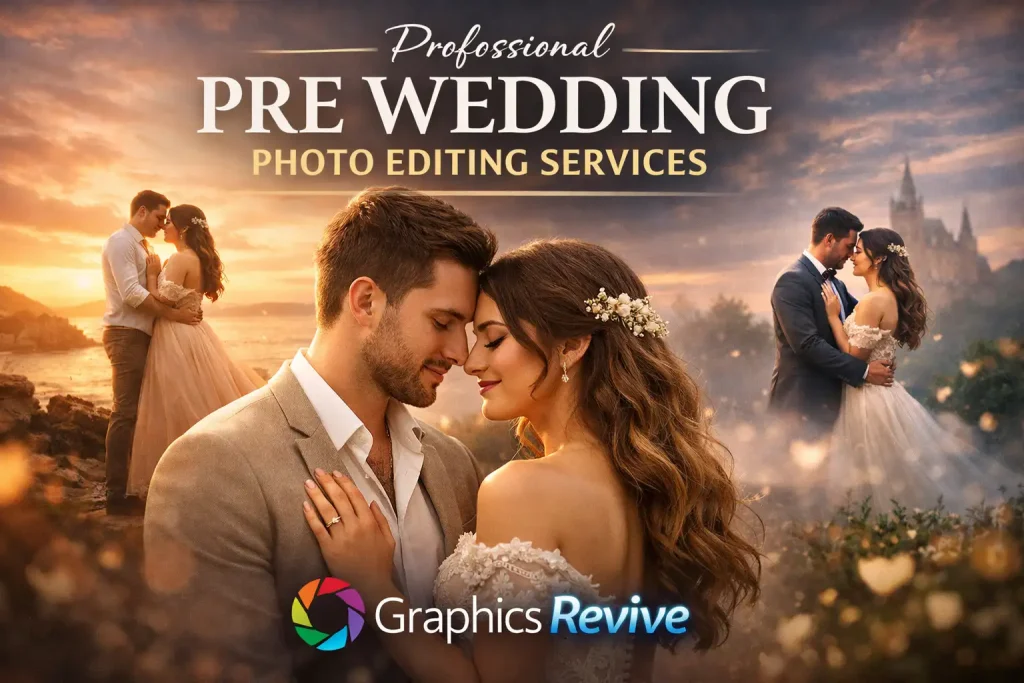 Pre Wedding Photo Editing Featured Image