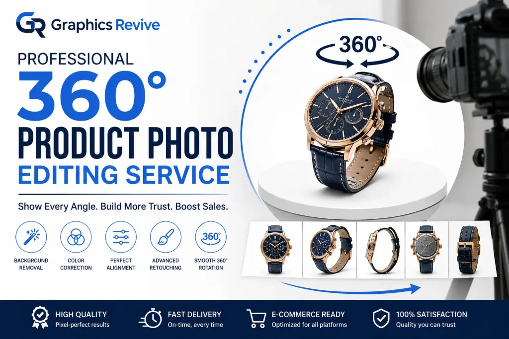 360 Product Photo Editing Service Featured Image