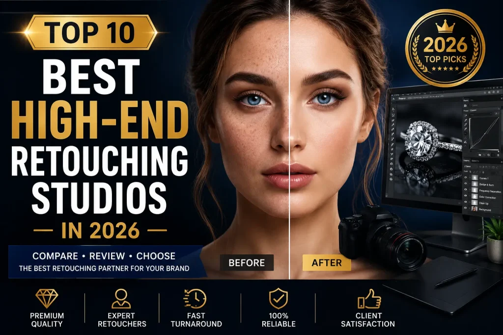 Best High-End Retouching Studio Featured Image
