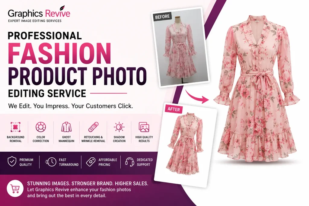 Fashion Product Photo Editing Service Featured Image