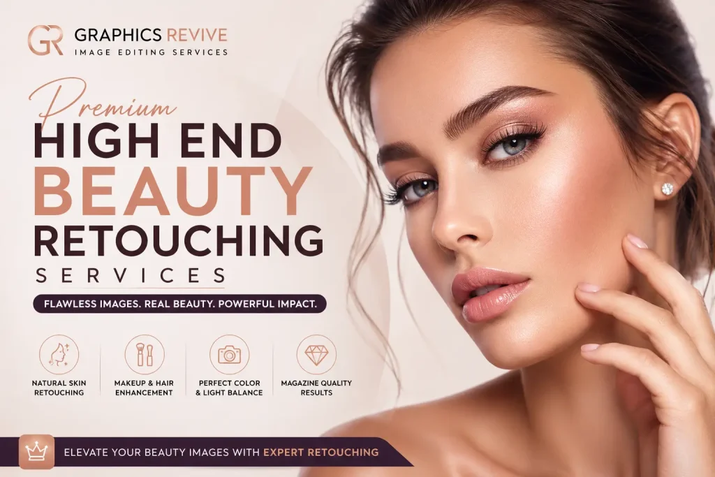High End Beauty Retouching Services Featured Image