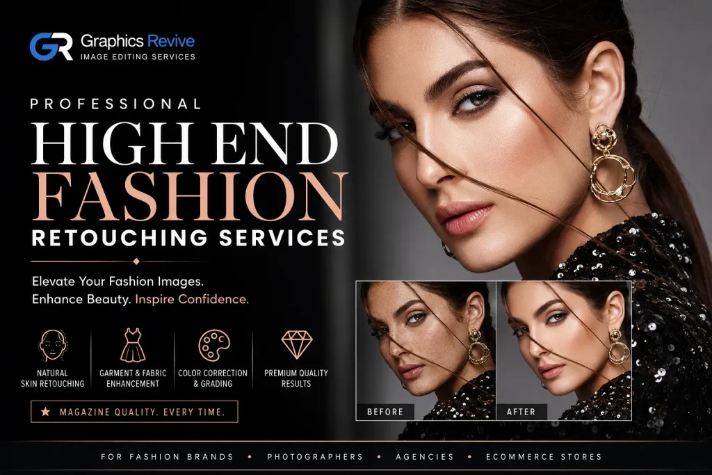 High End Fashion Retouching Featured Image