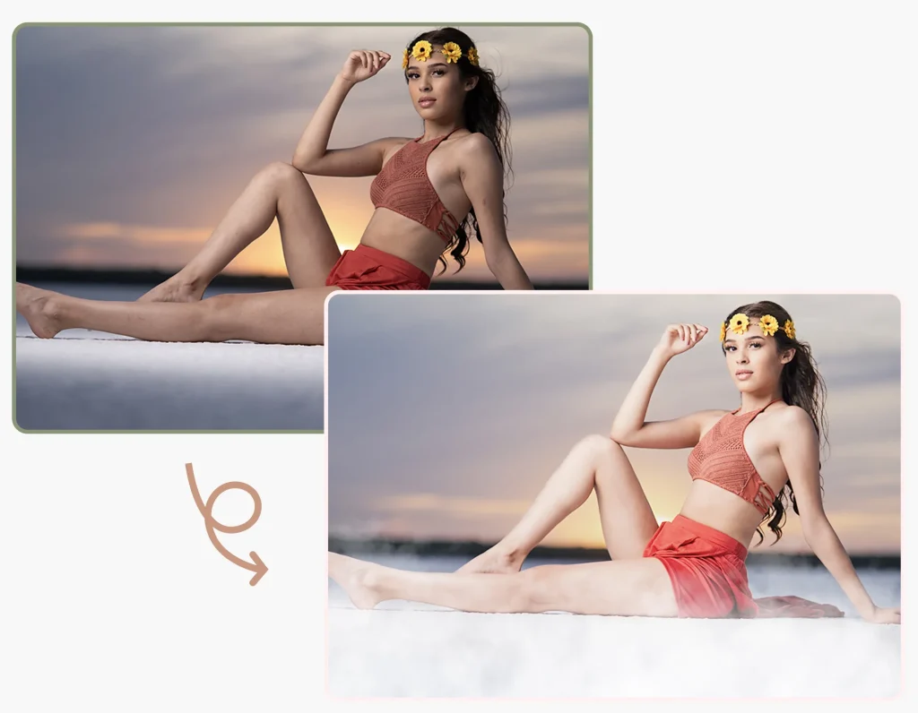 High-End Photo Retouching Hero Image