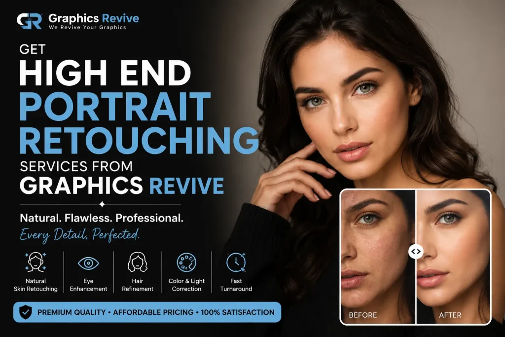 High End Portrait Retouching Featured Image