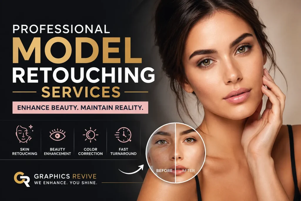 Model Retouching Services Featured Image