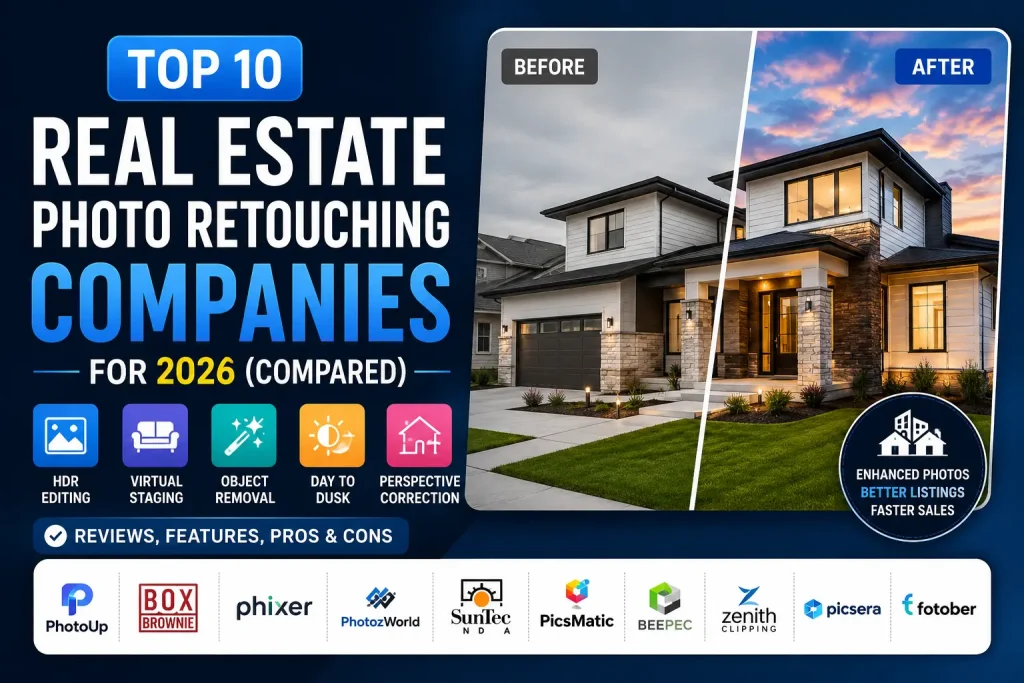 Real Estate Photo Retouching Companies Featured Image