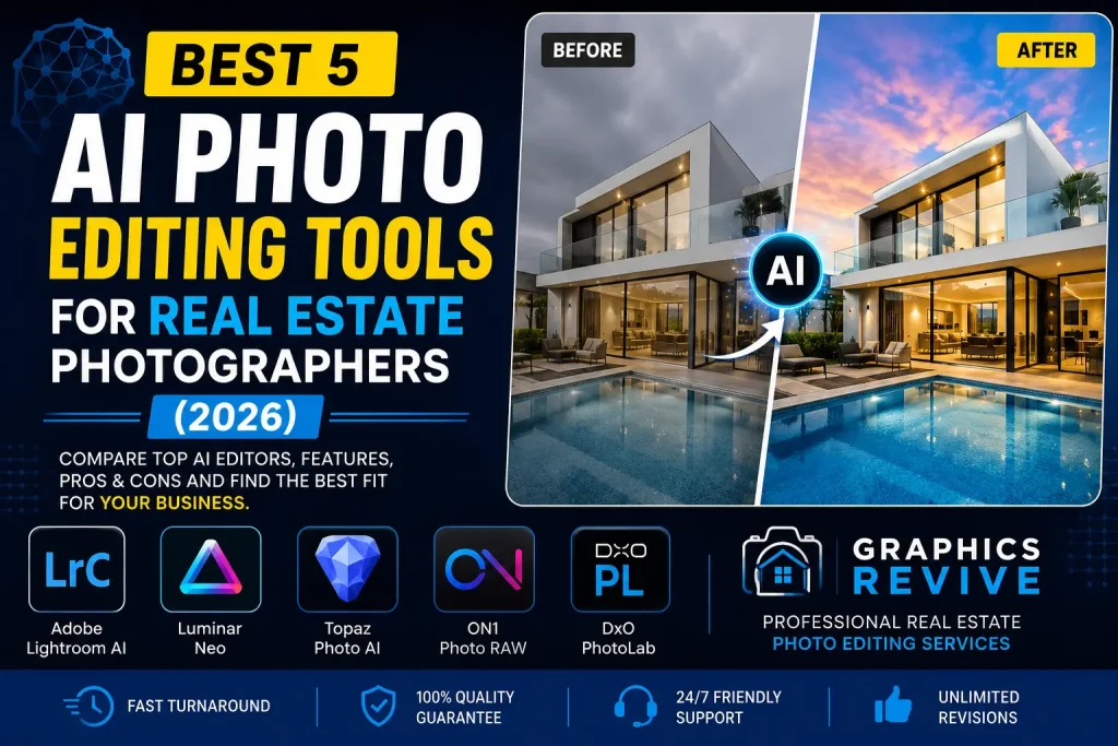 Best Ai Tools for Real Estate Photo Editing Featured Image
