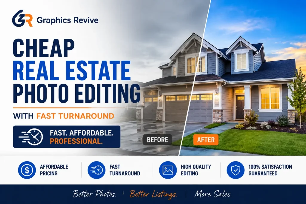 Cheap Real Estate Photo Editing Featured Image