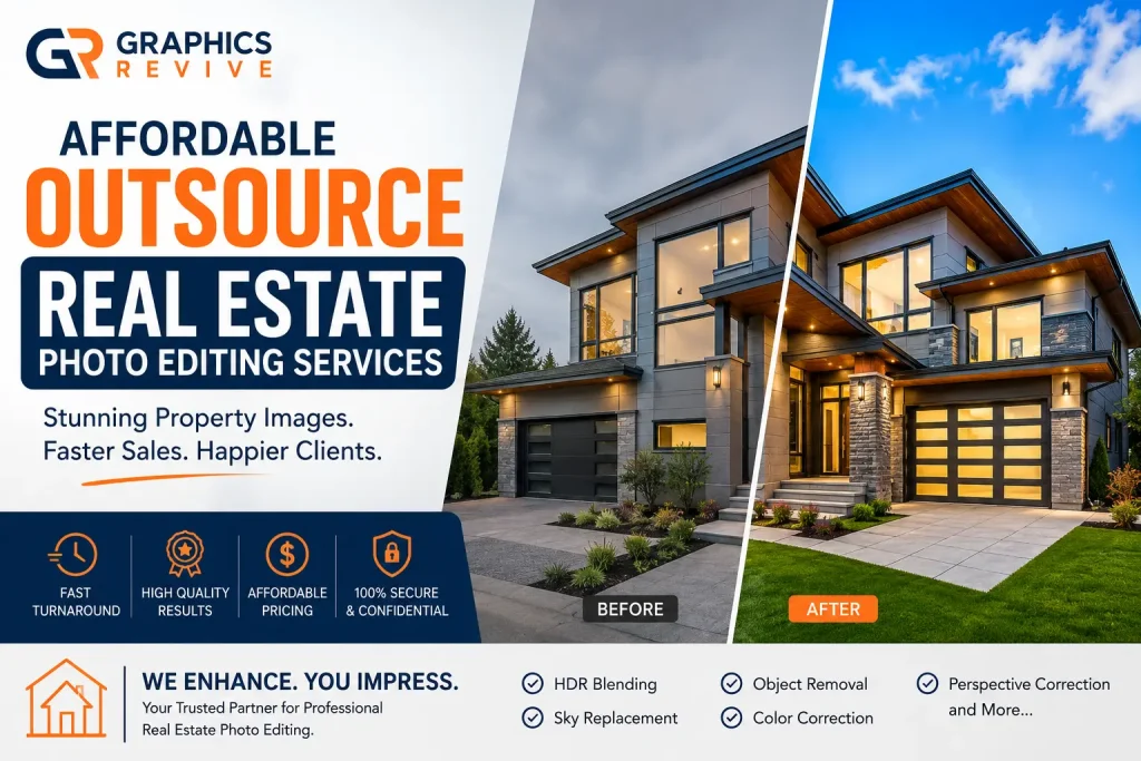 Outsource Real Estate Photo Editing Services Featured Image