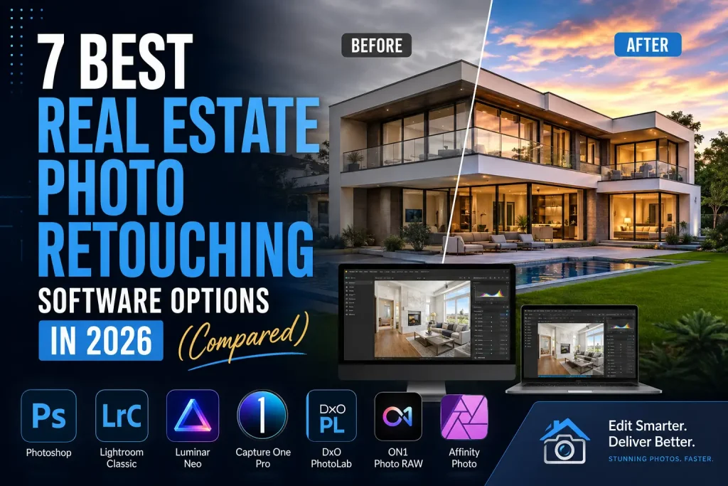 Real Estate Photo Retouching Software Featured Image
