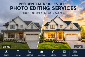 Residential Real Estate Photo Editing Featured Image