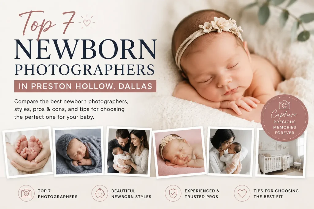 Newborn Photographer Preston Hollow Featured Image