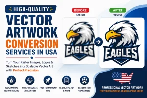 Vector Artwork Conversion Services Usa Featured Image