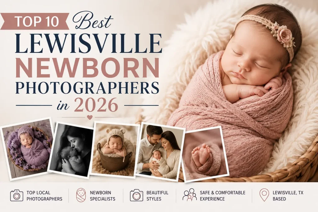 Lewisville Newborn Photographer Featured Image