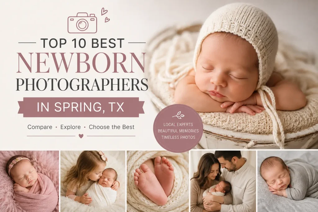 Spring Tx Newborn Photographer Featured Image